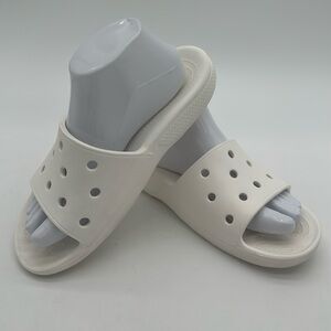 Classic Beige Crocs Sandals Unisex Womens Size 9 Men’s Size 7